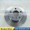 High performance solid 280mm brake discs,haichen brake disc