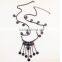 Wholesale Boho Antique African Statement Coin Long Tassel Pendants Luxury Necklace