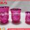 High quality small glass candle holder wholesale 2016