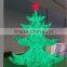 China Factory Outdoor White Metal Lighted Christmas Branches Trees With Star
