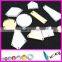 Top Quality Sew-on Acrylic Stone Acryl Strass Mirror Shaped Flat Back Rhinestones With Holes