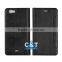 C&T Genuine pu leather wallet flip cover case for gionee f103