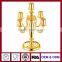 CANDELABRAS WEDDING CANDELABRA CENTREPIECE 5 ARM SHINY stainless steel candle holeders