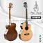 High Quality 40 inch Solid Spruce and Walnut Acoustic Guitar