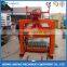 hollow block manufacture/manul hollow brick making machine QTJ4-40 manual concrete block