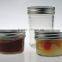 Wholesales Transparent Lead Free Glass Canning / Jam / Honey Jar With Lid