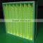 Aluminium alloy frame Synthetic Fiber Pleated Pre Air Filter