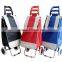 Custom replacement shopping trolley wheels foldable shopping bag market trolley
