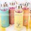 500ml fashion sport glass bottle with tea strainer infuser