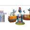 2016 electric mini train best selling new product made in China amusement park games equipment indoor amusement park equipment