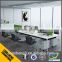 Foshan top quality modern design 6 person office desk for staffs
