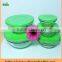 microwave glass bowls with lock plastic cap