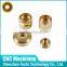 Custom made OEM high quality cnc turning bronze bushing in China