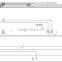 patter and safety aluminum window friction stay