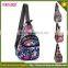 New flower color women nylon waterproof fancy chest bag