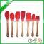 Elegant kitchen bamboo spoon & fork set