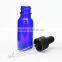 15ml Cobal Blue Glass Dropper Bottle