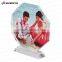Sunmeta directly sublimation decoration photo crystal, crystal octagonal for christmas gifts(BSJ26C)