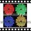 Outdoor rechargeable battery RBG 54*3w led par light IP68