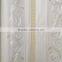 deep embossed European strip flower vinyl wallpaper