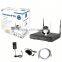 Wifi fisheye 1.0/1.3megapixels camera nvr wireless kit
