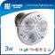 Indoor shop windows 3x1W 3w GU10 Edison dimmable LED spot light