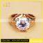 Jingli jewelry Gold Plated Diamond Wedding Ring (YJ-814)