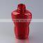 50ml of transparent red color plastic PET bottles