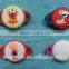 Custom different sizes 3D embossed rubber label for suits