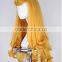 Sleeping beauty Aurora cosplay wig long curly cheap synthetic wigs from manufacturer accept custom