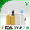 mini cylinder high quality durable plastic bottle with twist top cap