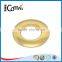 Free samples high end gold 40mm metal curtain eyelet ring