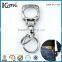 33mm metal zinc alloy shiny nickel split key ring for bag