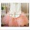 Fancy Layered A-Line Scalloped Sleeveless Customized Vestidos Girl Dress for Wedding FG007 kids flower girl dresses