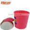 Hight Quality Colourful Plastic Garbage Bin Trash Can With Swing Lid