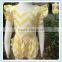 Hot sale 100% Cotton Baby Clothing Sets Newborn Girls chevron Romper Baby Clothes Infant Rompers