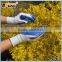 BSSAFETY 13 gauge nylon polyester softtextile nitrile coated on palm fingers construction working gloves