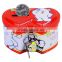 Double heart shape Kids Coin Bank with Lock and key