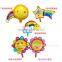 double heart Cartoon balloons aluminium christmas balloons,inflatable cartoon balloon