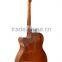 China Guitar Factory Handmade Spruce & Walnut Plywood Mahogany Neck Acoustic Guitar