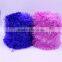100% polyester feather yarn , with heat setting polyester feather yarn high quality
