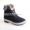 Cheap Snow Boots with black and white cardy