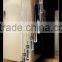 Hot sale modern G5.3 square crystal stair lighting ceiling light