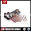 Finely processed 12pcs cosmetic brush set