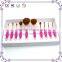 10pcs Soft Oval Toothbrush Makeup Brush Set Foundation brushes Contour concealer brushes