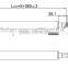 Stroke 1000mm 12v/24v/36v/48v heavy duty tubular linear actuator with 1500N heavy load for automatic equipment