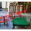 vinyl coating red panel mover WITH 3 UPRIGHTS FOR MOVING MATTRESS AND PLYWOOD ,GLASS ,DOORS
