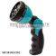 8-Pattern Plastic Water Spray Nozzle For Garden