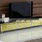 Elegant 304 Stainless Steel TV Cabinet And Coffee Table