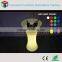 High-grade floor stand LED lighting PE ice bucket/wine cooler/flower port /wine holder/bar ice bucket LTT-CF17